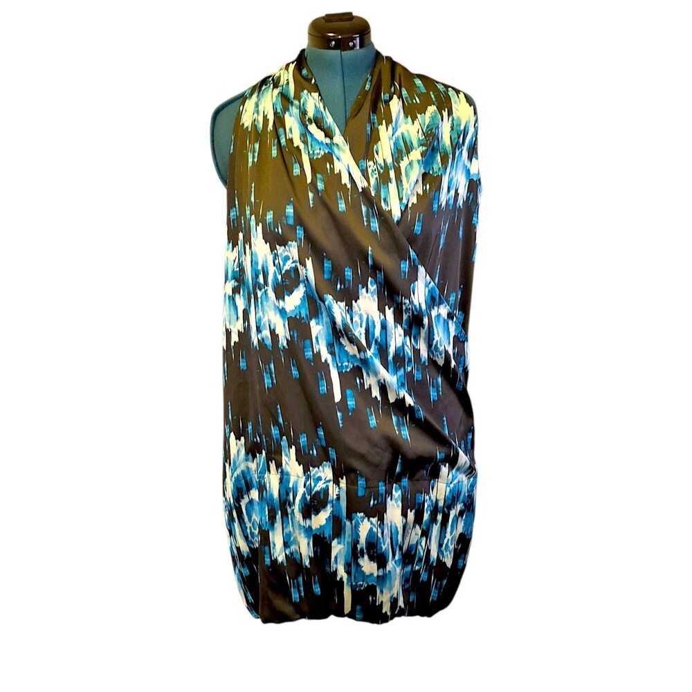 Derek Lam Dress or Tunic Rio De Janeiro Pockets Surplice Women M Vacation Cruise